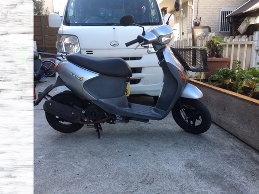 ☆エンジン絶好調!!・スズキ レッツ4 シルバー♪