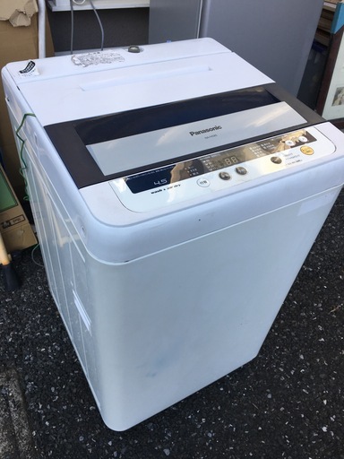 洗濯機 4.5kg Panasonic NA-F45B5 2012-2013年製 中古 動作品
