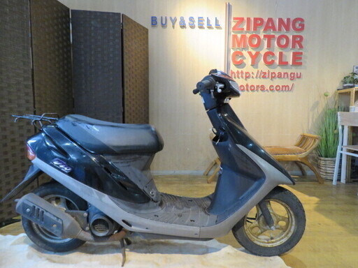 HONDA DIO AF27 ホンダ ディオ 3593km 50cc ブラック 実動! 売り切り! 原付 原チャリ スクーター バイク 札幌発