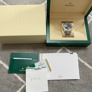 ROLEX116622ヨットマスターIダークロジウム