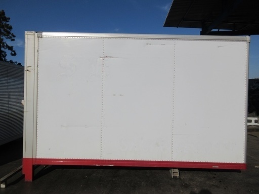 ♪千AA84♪物置♪コンテナ♪手頃♪鍵付♪内寸高さ212cm♪アルミ箱♪