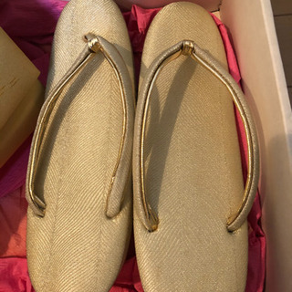 和装　草履　バッグセット　23cmの画像