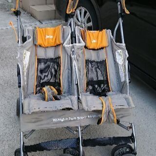 双子ベビーカー☆JEEP☆ジープツイン