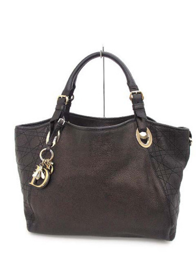 DIOR クリスチャンディオール BEEチャーム カナージュ トートバッグ