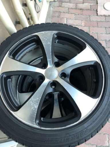 タイヤ、ホイール pcd 114 .3  215/45R/17
