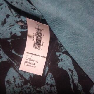 新品タグ付き　old navy 子供ロンT 水色10-12歳用の画像