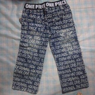 新品タグ付き　One piece 子供ジーンズ　160の画像