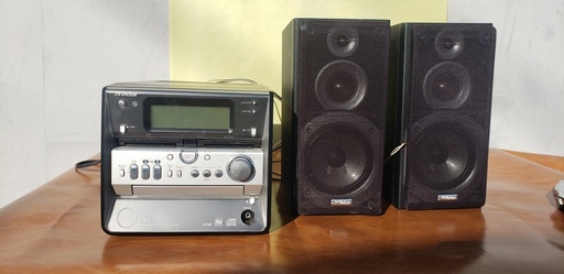 Victor ビクター JVC CA-UXW50-W マイクロコンポーネントMDシステム ((中古品)
