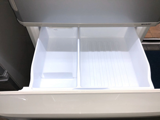 3ドア冷蔵庫 シャープ 2016年 両開き 350L SJ-WA35B【3ヶ月保証★送料に設置込】