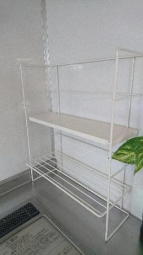 美品 キッチン 調味料置 ラック