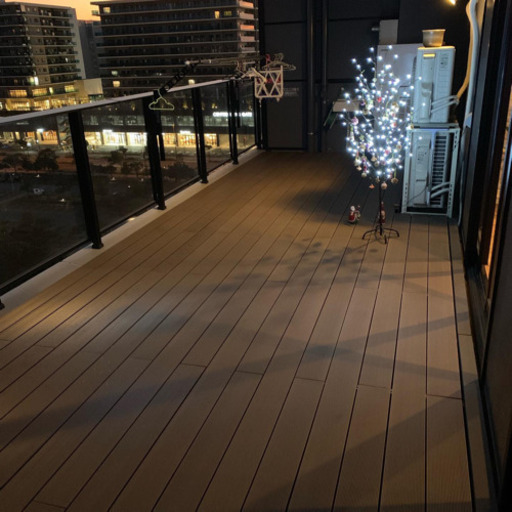 ウッドデッキ (ブラウン)