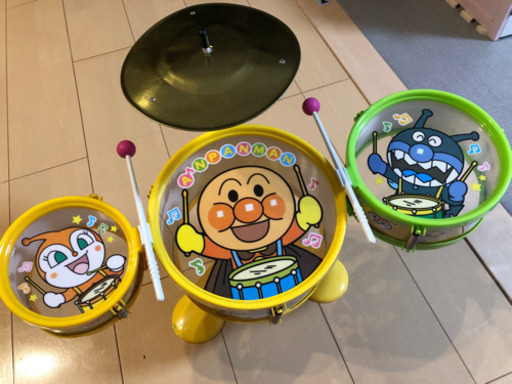 【お取引中】アンパンマンドラム全部揃いました！！