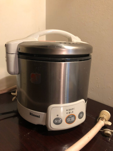2017年製リンナイ　ガス炊飯器　3合炊き