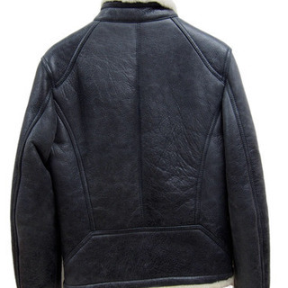 定)12万 BEAMS別注 Quattrocchi 羊革 ムートンジャケット