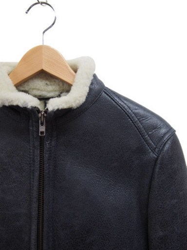 定)12万 BEAMS別注 Quattrocchi 羊革 ムートンジャケット