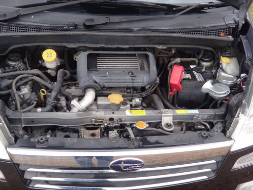 ステラ カスタムRS 希少4WDスーパーチャージャーフェンダー下回り錆