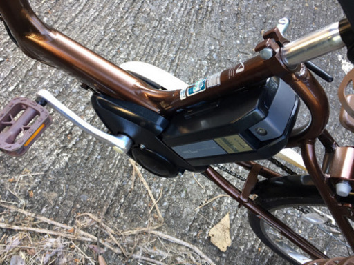 Ｇ４Ａ電動自転車Ｅ２４Ｎブリヂストンアンジェリーノ前も後ろも２２インチ長生き８アンペア