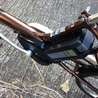 G4A電動自転車E24Nブリヂストンアンジェリーノ前も後ろも22