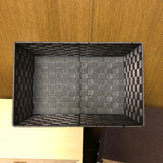 三段 カラーボックス 2個セット バスケット3個付き ラック 棚 3段の画像