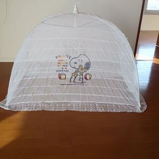 蚊帳　スヌーピー　未使用