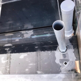 180×60×60 アクリル水槽 鉄 台付