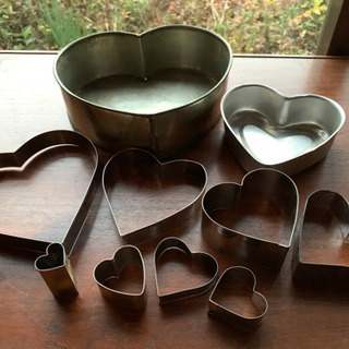 ハートベイキング型　10個