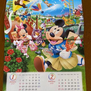 2019年ディズニーカレンダー