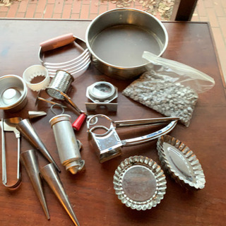 お菓子作り道具いろいろ