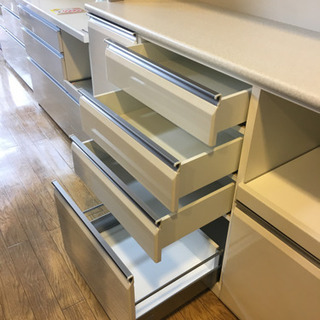 2/4 値下げ! 美品 ニトリ アーバンstyle 2面レンジボード ハイ 