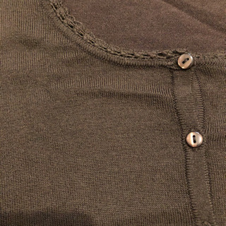 値下不可 6500円 1回着 美品 NICOLE アンサンブルニットの画像