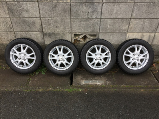 スタッドレス】13X4JJ 155/65R13 YOKOHAMA iceGUARD バリ山（スキー場に３回ほど行きました） 手渡し可