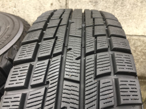 スタッドレス】13X4JJ 155/65R13 YOKOHAMA iceGUARD バリ山（スキー場に３回ほど行きました） 手渡し可