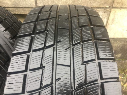 スタッドレス】16X6.5JJ 215/65R16 YOKOHAMA iceGUARD バリ山（１シーズン使用） 手渡し可
