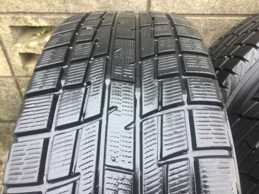 スタッドレス】16X6.5JJ 215/65R16 YOKOHAMA iceGUARD バリ山（１シーズン使用） 手渡し可