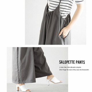 【新品】サロペット　オーバーオール　パンツオールインワンの画像