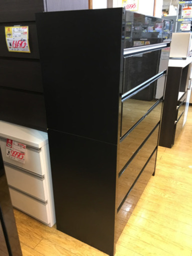 1/4 初売り割引! 26,900円→24,900円 シギヤマ家具 アーバンstyle ブリック 6段 100ハイチェスト 大川