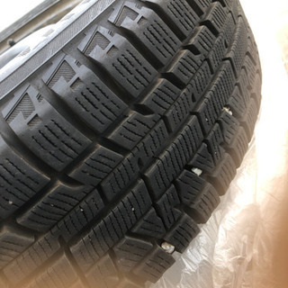 パッソ　軽自動車　等　スタッドレスタイヤ　スチールホイール四本セット　の画像