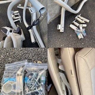 ThyssenKrupp/ティッセンクルップ Flow2 階段昇降機 室内×曲線型 フローリフト 2016年製 特注製造の曲線レール付 介護用品 練馬区より 配送相談可★の画像