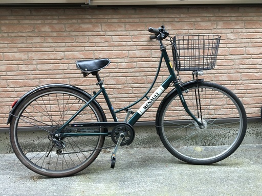 シティサイクル　RENAULT（ルノー）　26インチ　グリーン　その２