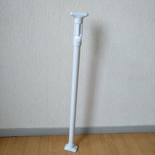 平安伸銅工業 突っ張り棒 強力タイプ バネ入り ホワイト 取付寸...