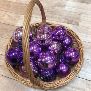 クリスマスツリー、飾り、電飾セットの画像