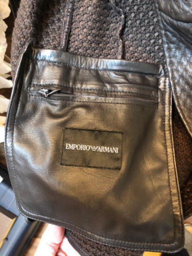 ARMANI 革ジャケット