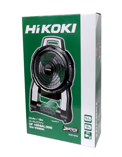 未使用品★HiKOKI ハイコーキ 14.4V/18V コードレスファン UF18DSAL 2019年製/本体のみ/扇風機　札幌 豊平区 アウトレットモノハウス平岸店