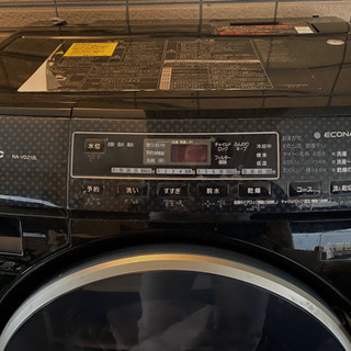 パナソニック ドラム式洗濯乾燥機 ブラック NA-VD210D