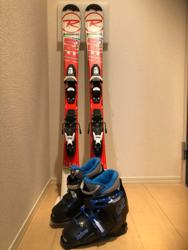 ロシニョール　スキー板　110cm　ブーツ　20cm