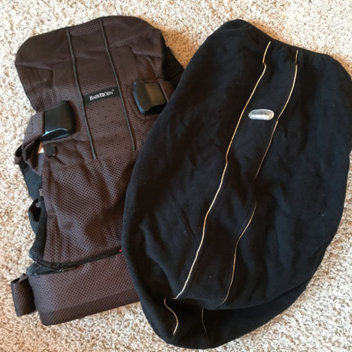 ベビービョルン メッシュ製抱っこ紐＋冬用カバー