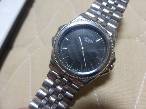 セイコー　クレドール　18KT＋SS　フル駒