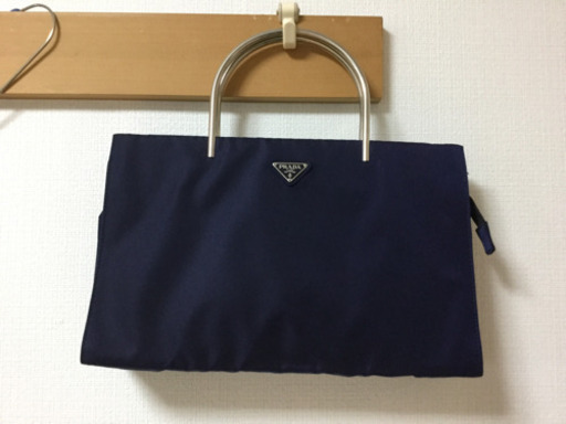 PRADA プラダ トートバッグ ハンドバッグ　メタルハンドル