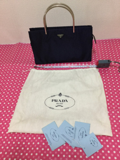 PRADA プラダ トートバッグ ハンドバッグ　メタルハンドル