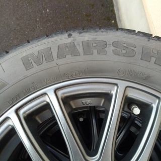 【福井県引取歓迎】タイヤホイールセット175/65R14x5.5J+40　ノート　コンパクトカー　スタッドレスの画像